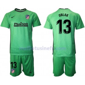 Maillot de Foot Atlético Madrid Jan Oblak 13 Gardien 2020-21 V001 - Enfant